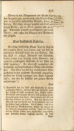 Das Lustschloß Caserta
