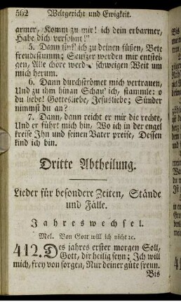 Jahreswechsel.