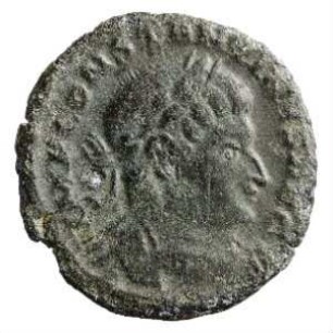 Münze, Follis, Aes 3, 313 - 315 n. Chr.