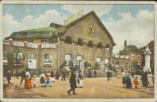 Weltausstellung für Buchgewerbe u. Graphik, Leipzig 1914 Vergnügungspark - Tanzpalast. [R]