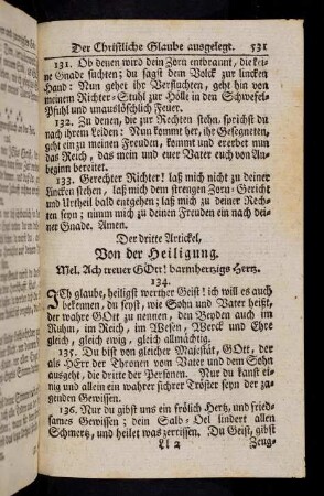 531-543, Der dritte Artickel