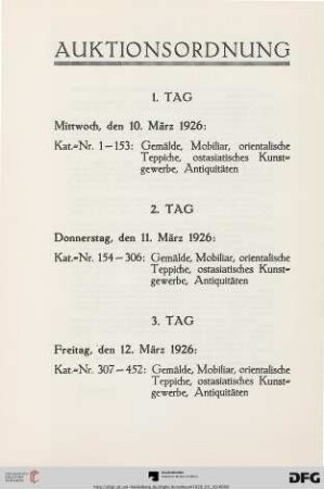 Auktionsordnung