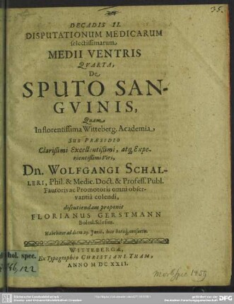 De sputo sanguinis