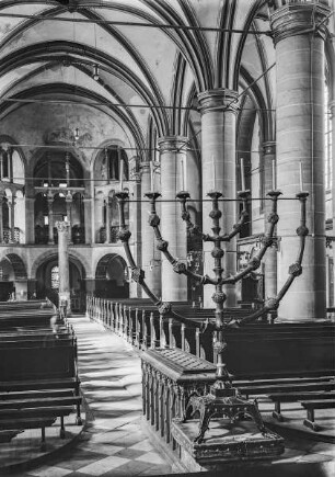 Siebenarmiger Leuchter aus dem Münsterschatz