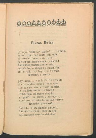 Fibras rotas
