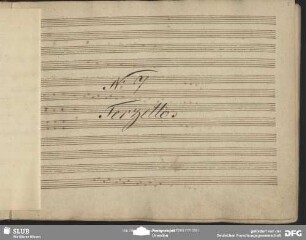 Terzetto: "Schwöre mir"