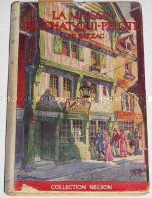 Das Haus Zum Ballspielenden Kater von Balzac in französischer Sprache