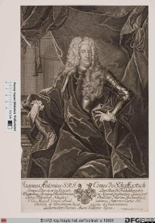 Bildnis Johann Anton Graf von Schaffgotsch