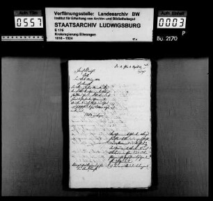 Ortsvorsteher zu Übrigshausen