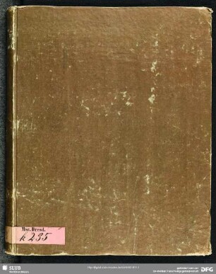 Il Tancredi - Mscr.Dresd.k.235