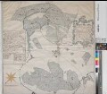 Mellen (Balve) Anteil des Hauses Wocklum an den Gehölzen der geteilten Mellner und Langenholthausener Mark 1775 100 Ruten = 12,5 cm 86 x 83,5 kol. Zeichnung J. P. Sterzenbach Landsberg-Velen Nr. 544
