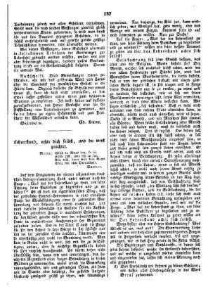 Lehrerstand, achte dich selbst, und du wirst geachete