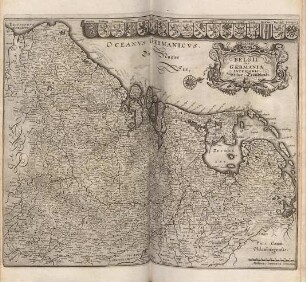 Belgii sive Germania Inferioris. Nider-Teutschlandt.