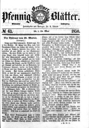 No. 63, 24. u. 25. Mai