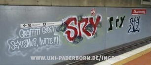 GRAFFiTi GEGEN SEXiSMUS, NuTTE ROTE!!!
