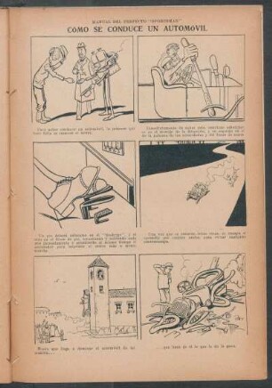 Cómo se conduce un automóvil - [Cómic] : Manual del perfecto "sportsman"