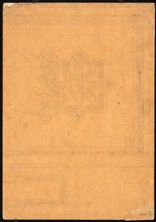 Villa, Kairo (?): Deckengestaltung Kassettendecke