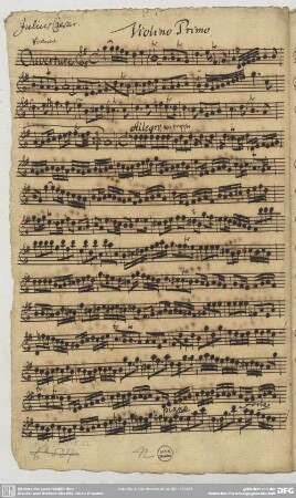 Händel, G. F., Giulio Cesare in Egitto, HWV 17 