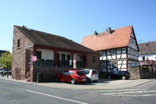 Ehem. Wachthaus (Massivbau); Egelsbach, Kirchstraße 1