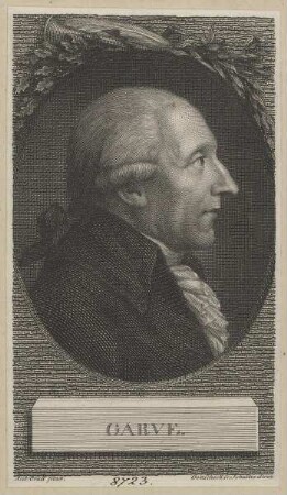 Bildnis des Christian Garve