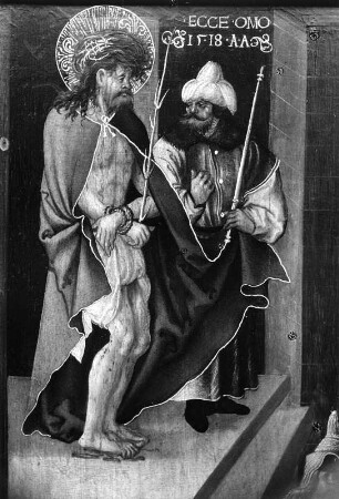 Altar aus Großzeiflingen : Altar aus Großzeiflingen (1518). Flügel mit Ecce Home. Graz: Steiermärkisches Landesmuseum Joanneum