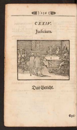 [CXXIV. Judicium. Das Gericht. - CXXV. Supplicia maleficorum. Die Leibs-Straffen der Ubelthäter.]