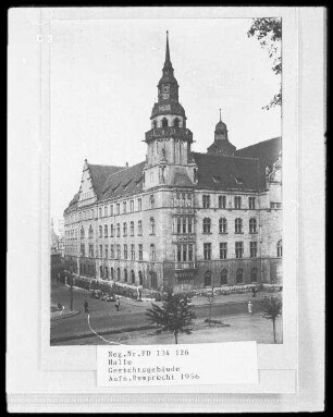 Halle (Saale), Gerichtsgebäude