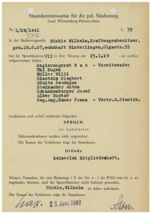 Bürkle, Wilhelm