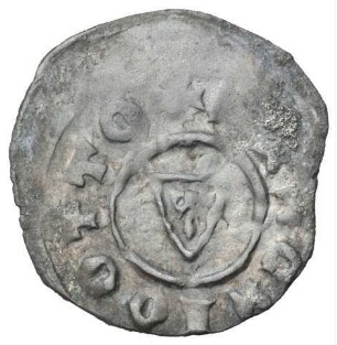 Fundmünze, Denar, um 1300/1305