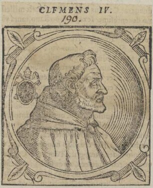 Bildnis von Papst Clemens IV.