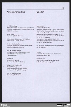 Autorenverzeichnis