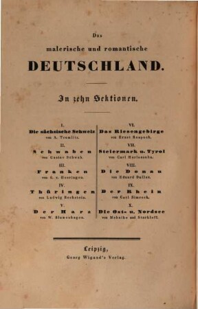 Wanderungen durch Schwaben