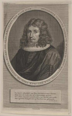 Bildnis des Johannes LundiusBildnis Johan Lund