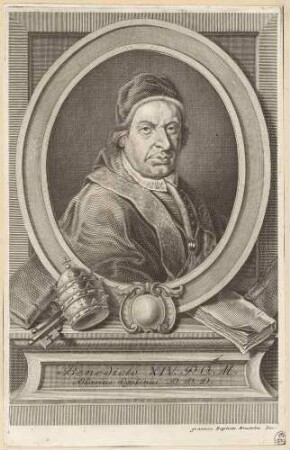 Bildnis Papst Benedikt XIV.