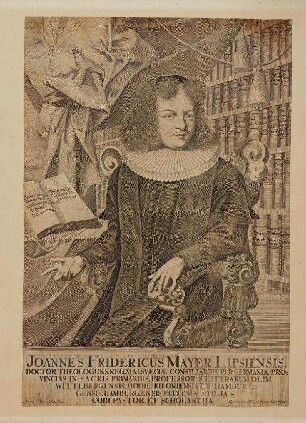 Bildnis von Johann Friedrich Mayer (1650-1712)