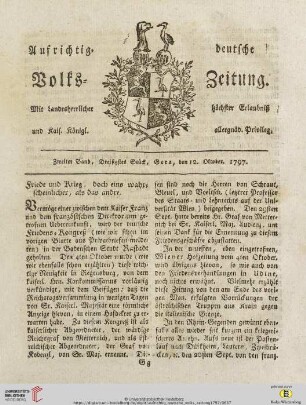 Zweiter Band. Dreißigstes Stück