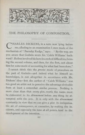The philosophy of composition