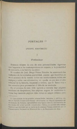 Portales : (Perfil histórico)