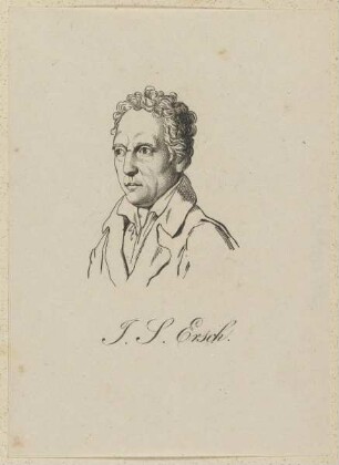 Bildnis des J. S. Ersch