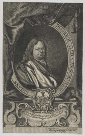 Bildnis des Iohann Heinrich Allius