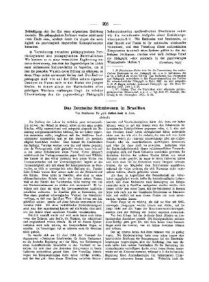 Das Deutsche Schulwesen in Brasilien : (Schluß)