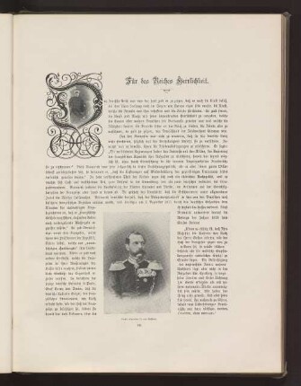 Für des Reiches Herrlichkeit