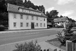 Ehem. Gasthaus Felsenkeller (Gasthof); Schlitz, Bahnhofstraße 70