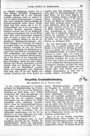 Neuzeitliche Trunksuchtbekämpfung