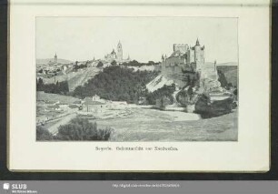 Segovia, Gesamtansicht von Nordwesten