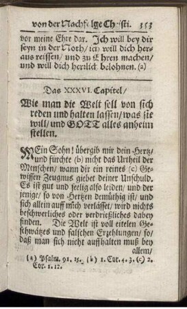 Das XXXVI. Capitel. - Das XL. Capitel.