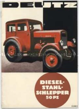 Deutz Diesel-Stahlschlepper 50 PS