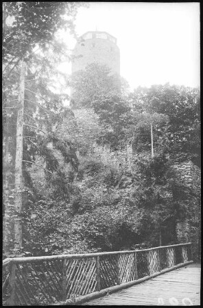 Hassenstein. Ruine, Großer Aussichtsturm