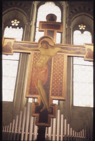 Arezzo, S. Domenico,Cimabue, Kruzifix von Arezzo