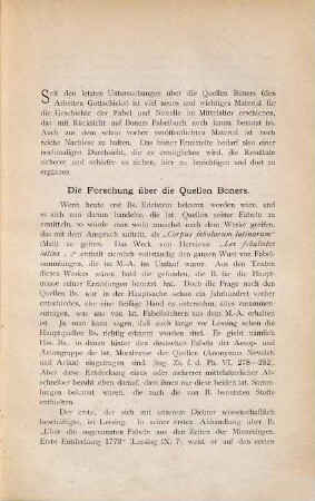 Die Quellen der Beispiele Boners